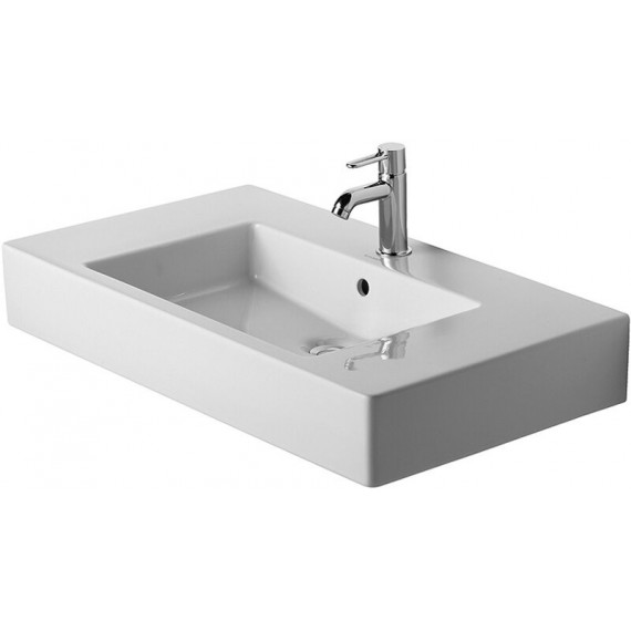 Duravit 03298500001 Furniture washbasin 85cm Vero white with OF with TP 1 TH WonderGliss