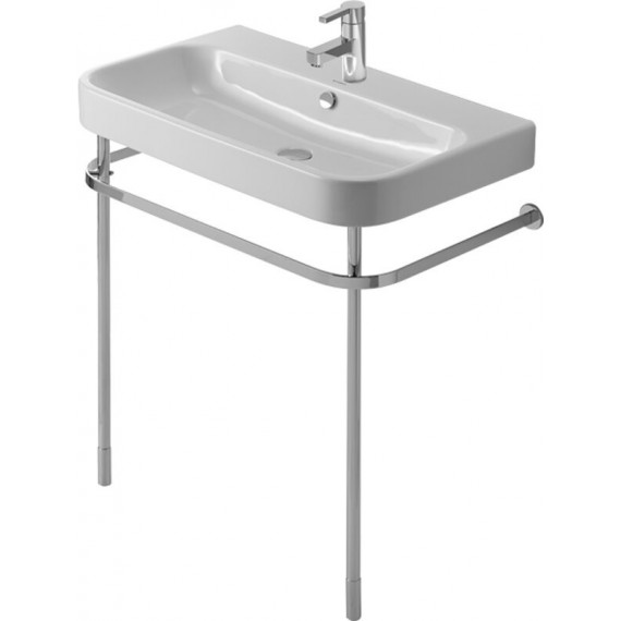 Duravit 23186500001 Furniture washbasin 650mm Happy D.2 white with OF with TP 1 TH WGL