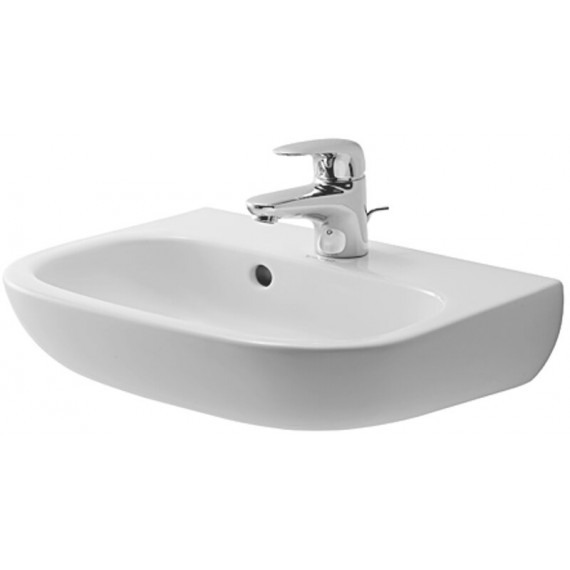 Duravit 07054500002 Handrinse basin 45 cm D-Code white with of with tp 1 th