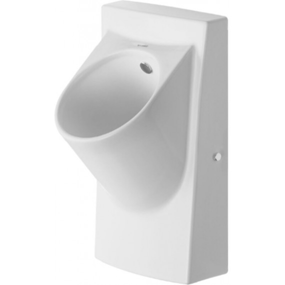 Duravit 0818360000 Urinal Architec with nozzle white conc.inlet battery spl.