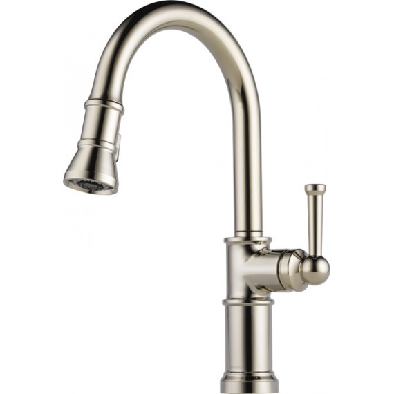 BRIZO ARTESSO 63025LF SINGLE HANDLE PULL-DOWN KITCHEN FAUCET 