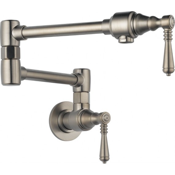 BRIZO TRADITIONAL 62810LF WALL MOUNT POT FILLER 