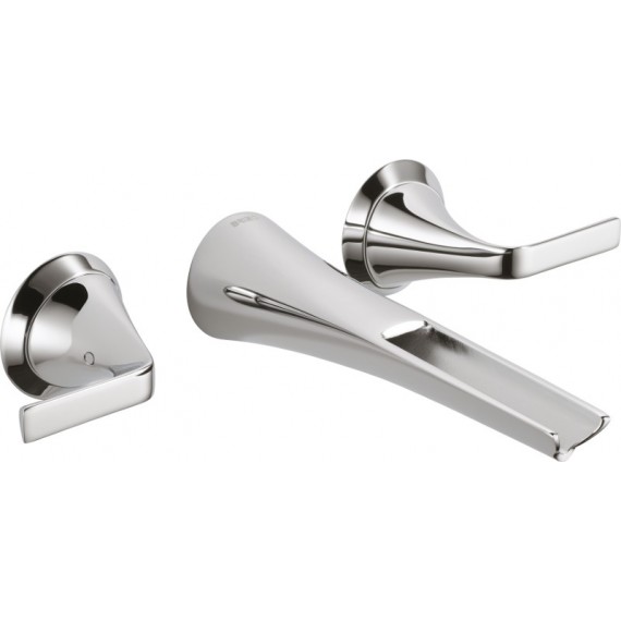 BRIZO SOTRIA T65851LF 2H WALL-MOUNT LAVATORY FAUCET - CHANNEL 