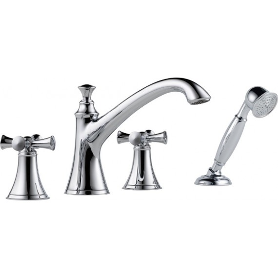 BRIZO BALIZA T67405 ROMAN TUB FAUCET W/HANDSHOWER 