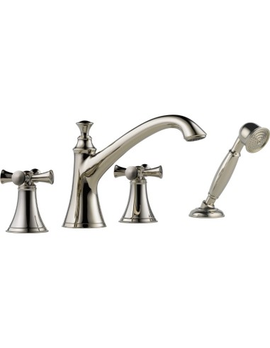 BRIZO BALIZA T67405 ROMAN TUB FAUCET W/HANDSHOWER 