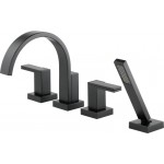 BRIZO SIDERNA T67480 ROMAN TUB WITH HANDSHOWER 