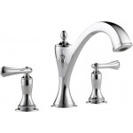 BRIZO CHARLOTTE T67385 ROMAN TUB TRIM- LESS HANDLES 