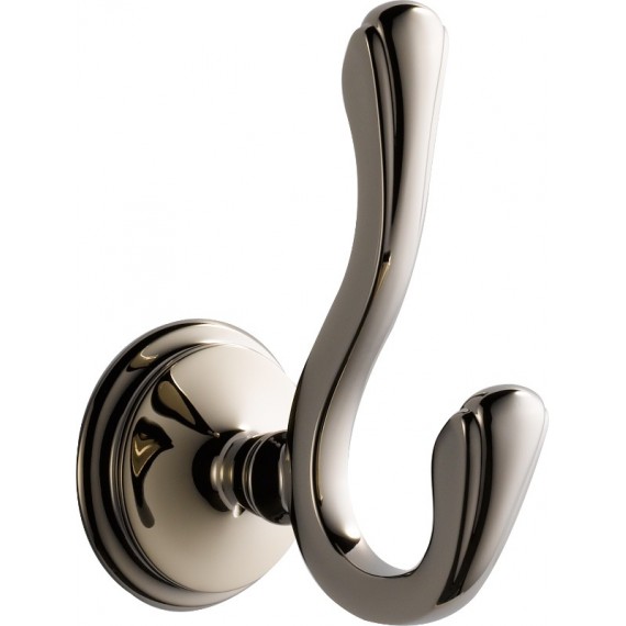 BRIZO CHARLOTTE 693585 DOUBLE ROBE HOOK 