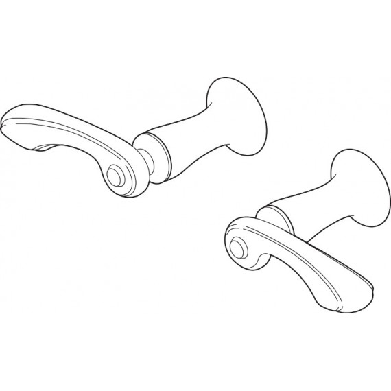 BRIZO CHARLOTTE HL5385 HANDLE KIT (PAIR) - LAV 