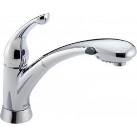 DELTA SIGNATURE 470-DST KITCHEN PULL-DOWN/OUT FAUCET...