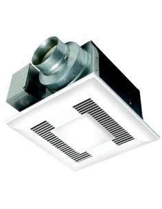 Panasonic FV-08VQL6 80 CFM: 2 13-Watt GU24 Spiral CFLs 1... 2