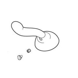 DELTA  RP46748 D-HANDLE & SET SCREW CR...