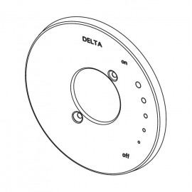 DELTA  RP73374 TRINSIC: ESCUTCHEON/SEAL - 17 SERIES...