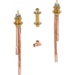 DELTA TRADITIONAL R2700 RT/WHIRLPOOL FAUCET ROUGH-IN                                