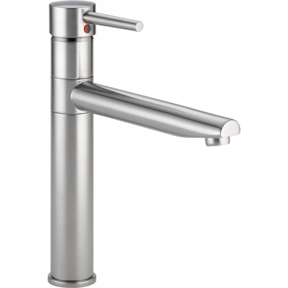 DELTA TRINSIC 1159LF Single Hole Kitchen Faucet                          