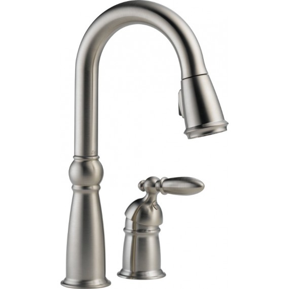 DELTA VICTORIAN 9955-DST PULL-DOWN BAR/PREP  -FAUCET                       