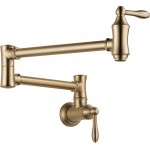 DELTA  1177LF Wallmount Pot Filler Faucets                          