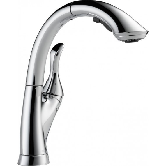 DELTA LINDEN 4153-DST SINGLE HANDLE KITCHEN FAUCET W                 