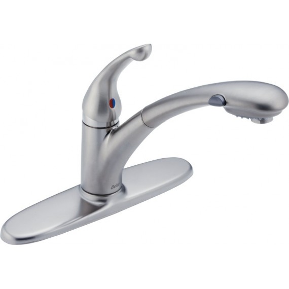 DELTA SIGNATURE 470-WE-DST KITCHEN PULLOUT FAUCET 1.5 GPM                              