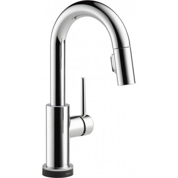 DELTA TRINSIC 9959T-DST Pull-Down Bar/Prep Faucet w/T2O                     