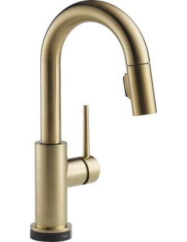 DELTA TRINSIC 9959T-DST Pull-Down Bar/Prep Faucet w/T2O                     