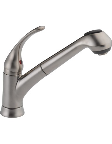 Delta B4310LF Single Handle Pull-Out Kitchen Faucet