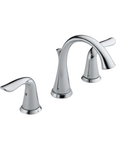 DELTA LAHARA 3538-MPU-DST TWO HANDLE WIDESPREAD LAVATORY... 2