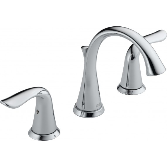 DELTA LAHARA 3538-MPU-DST TWO HANDLE WIDESPREAD LAVATORY FAUCET         