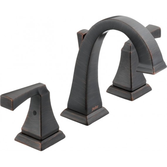 DELTA DRYDEN 3551LF Two Handle Widespread Lavatory Faucet         