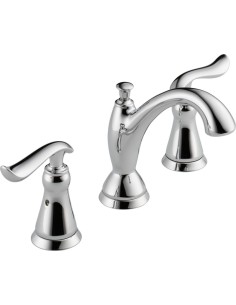 DELTA LINDEN 3594-MPU-DST TWO HANDLE WIDESPREAD LAVATORY... 2