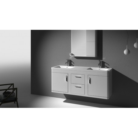 Virta 60 Inch OASIS Solid Wood Wall Mount...