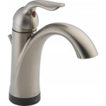 DELTA LAHARA 538T-DST SINGLE HANDLE LAVATORY FAUCET                               