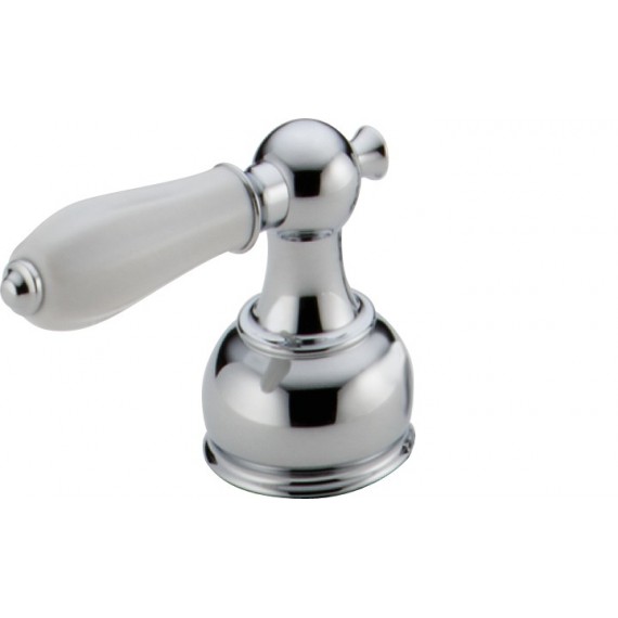 DELTA  H212 SMALL TRADITIONAL HANDLES W/PORCELAIN ACCENT                