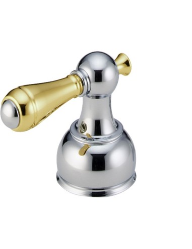 DELTA  H215 TRADITIONAL METAL LEVER HANDLE...