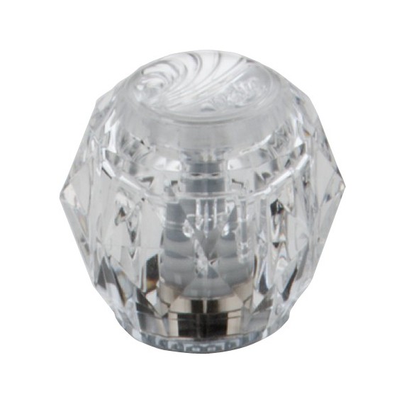DELTA  H41 MEDIUM CLEAR KNOB   HNDLS(2)W/...