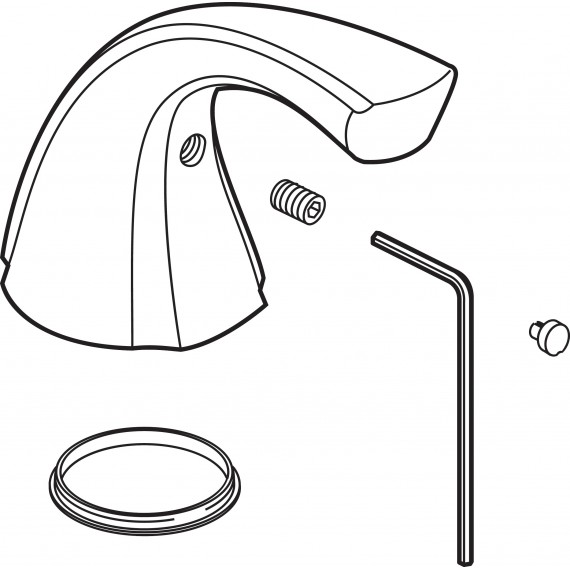 Delta RP61287 Single Metal Lever Handle Kit...