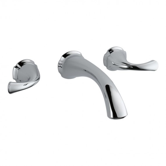 DELTA ADDISON T3592LF-WL TWO HANDLE WALL MOUNT LAVATORY FAUCET TRIM                  