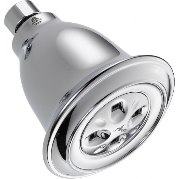 DELTA  52659-PK Traditional Style Fluidics Shower Head, Chrome, 2.0 gpm     