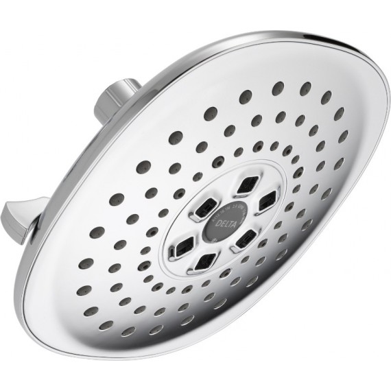 DELTA  52686 3 SETTING H2OKINETICS CONTEMPORARY RAINCAN SHOWERHEAD