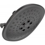DELTA  52686 3 SETTING H2OKINETICS CONTEMPORARY RAINCAN SHOWERHEAD