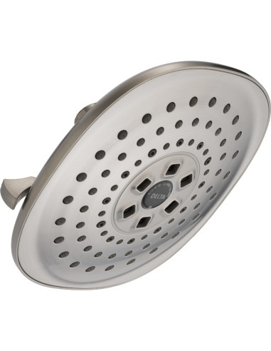 DELTA  52686 3 SETTING H2OKINETICS CONTEMPORARY RAINCAN SHOWERHEAD