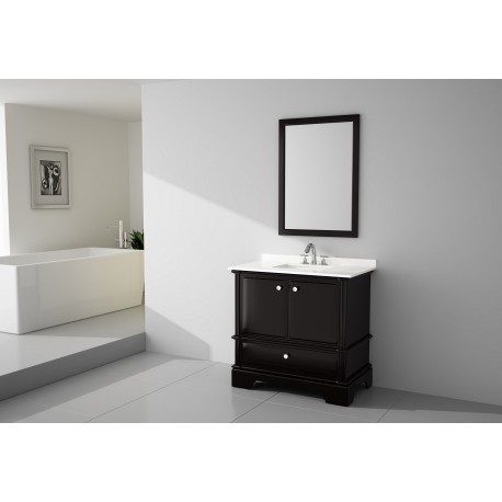 Virta 36 Inch Charm Floor Mount Single Sink Vanity