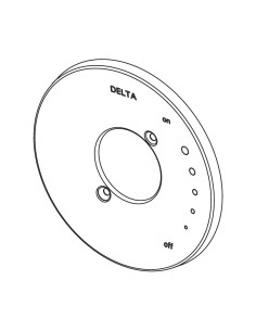 DELTA  RP73374 TRINSIC: ESCUTCHEON/SEAL - 17 SERIES... 2
