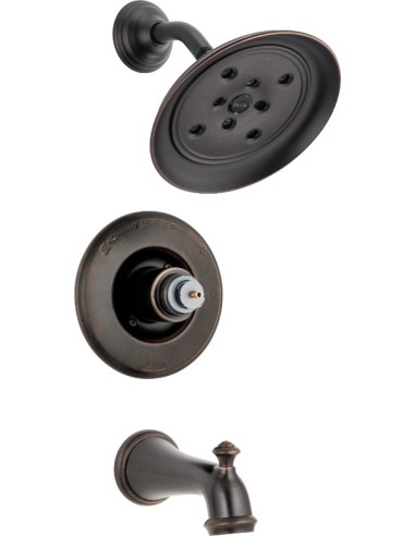 DELTA VICTORIAN T14455-H2OLHP LOW FLOW TUB SHOWER                               