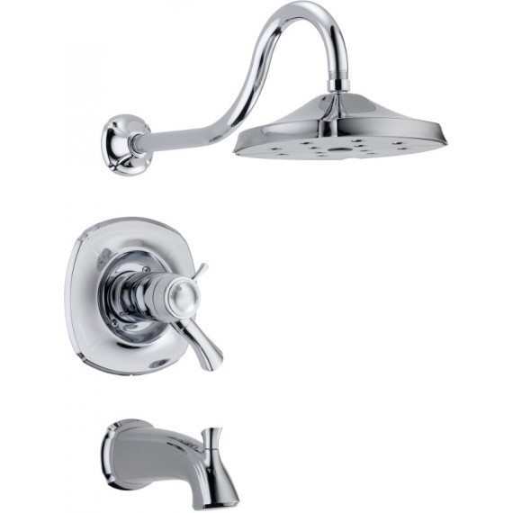 DELTA ADDISON T17T492 17T TUB SHOWER                                              