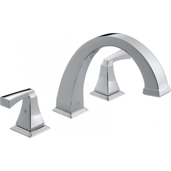 DELTA DRYDEN T2751 3-HOLE ROMAN TUB TRIM                                