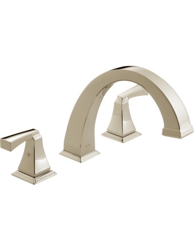 DELTA DRYDEN T2751 3-HOLE ROMAN TUB TRIM                                