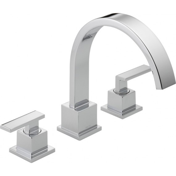 DELTA VERO T2753 3-Hole Roman Tub Trim                                 