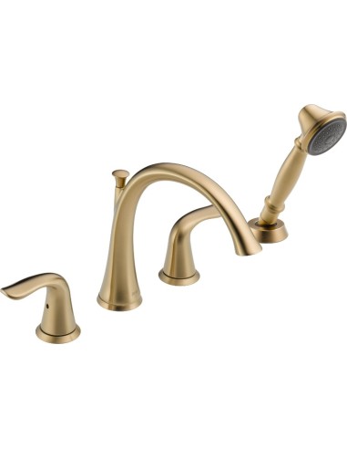 DELTA LAHARA T4738 2H ROMAN TUB FAUCET TRIM W/HS                  