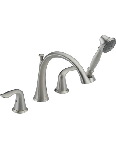 DELTA LAHARA T4738 2H ROMAN TUB FAUCET TRIM W/HS                  